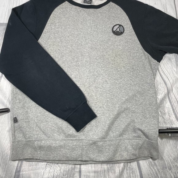 Air Jordan Retro 8 Graphic Crew Sweatshirt Size Large - Picture 1 of 7